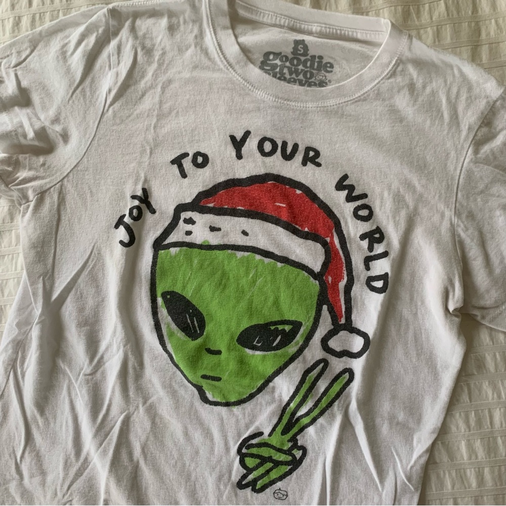 Christmas Alien Tee - ModCloth - Picture 2 of 4